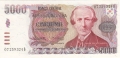 Argentina 5000 Pesos Argentinos, (1984-85)