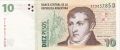 Argentina 10 Pesos, (1998-2003)