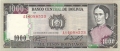 Bolivia 1000 Pesos Bol., L.25.6.1982