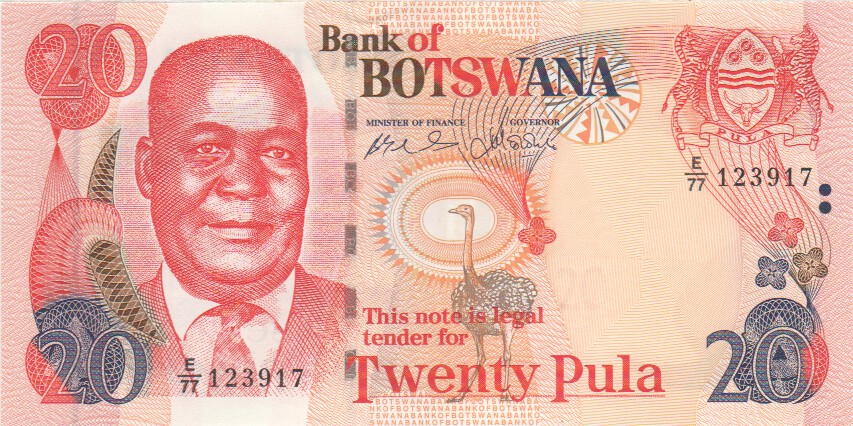 Botswana, 20 Pula, 2006