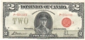 Canada 2 Dollars, 23. 6.1923