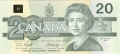 Canada 20 Dollars, 1991