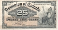 Canada 25 Cents,  2. 1. 1900