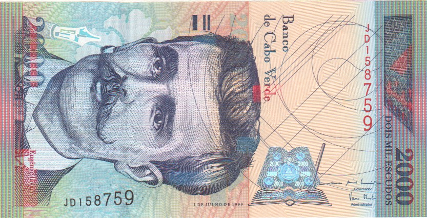 Cape Verde, 2000 Escudos, 1999