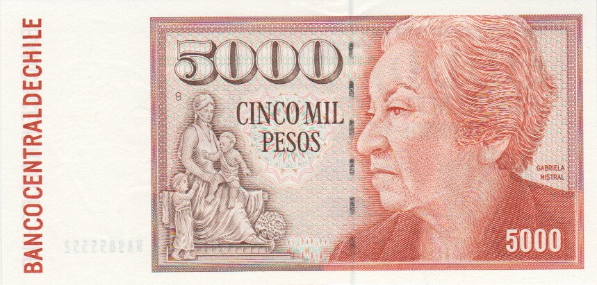Chile, 5000 Pesos, 2005