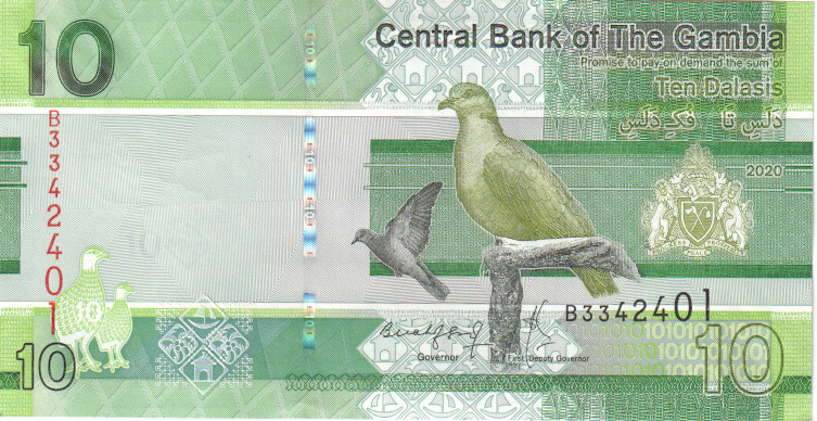 The Gambia, 100 Dalasis, 2006