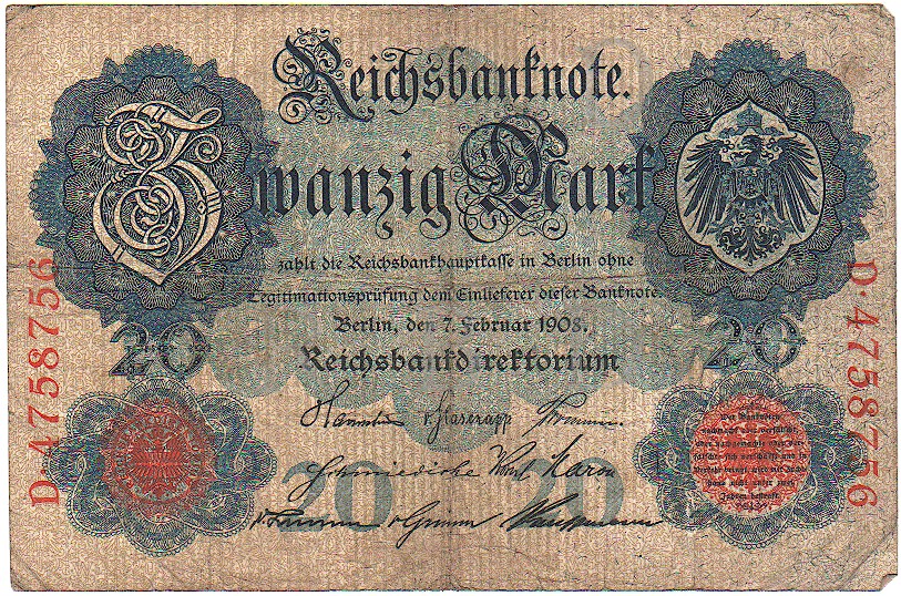 East Germany, 20 Mark, 1948