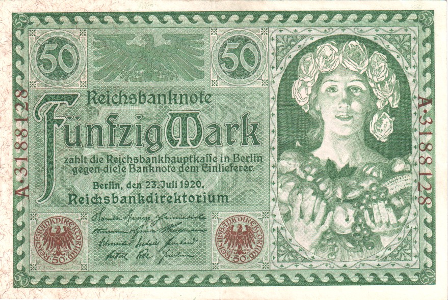 Germany, 50 Mark, 1920