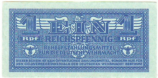 Germany, 1 Reichspfennig, 1942