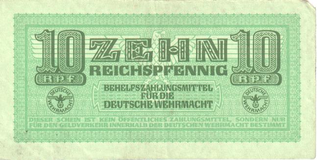 Germany, 10 Reichspfennig, 1942
