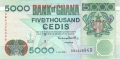 Ghana 5000 Cedis,  2. 9.2002