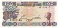 Guinea 100 Francs, 1998