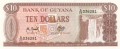 Guyana 10 Dollars, (1983)