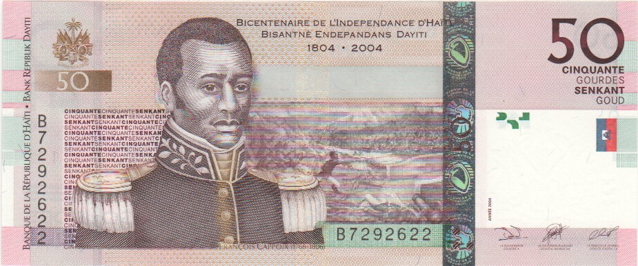 Haiti, 50 Gourdes, 2004