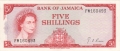 Jamaica 10 Shillings, (1964)
