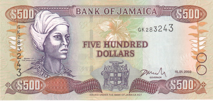 Jamaica, 500 Dollars, 2006