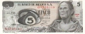 Mexico 5 Pesos, 27. 6.1972