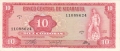 Nicaragua 10 Cordobas, 27. 4.1972
