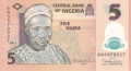 Nigeria 5 Naira, 2009