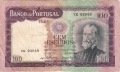 Portugal 100 Escudos, 19.12.1961
