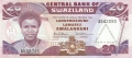 Swaziland 20 Emalangeni, 14. 9.1989