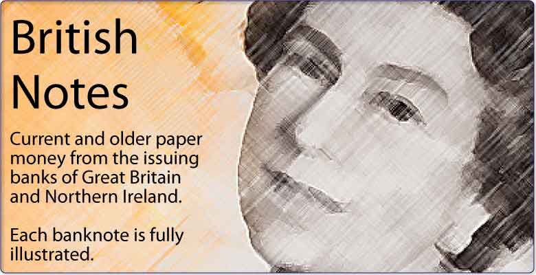 British banknotes for sale including Bank of England and Scottish notes