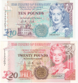 Guernsey 10 and 20 Pounds, (1995)