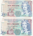 Guernsey 10 Pounds, (1995)