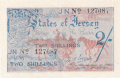 Jersey 2 Shillings, 1942 to 1945