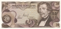 Austria 20 Schilling, 2. 7.1967