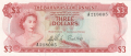 Bahamas 3 Dollars, (1965)