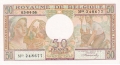 Belgium 50 Francs,  3. 4.1956