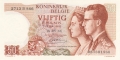 Belgium 50 Francs, 16. 5.1966