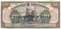 Bolivia 20 Bolivianos, (1929)