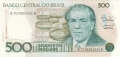 Brazil 500 Cruzados, (1987)