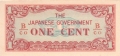 Burma 1 Cent, (1942)