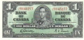 Canada 1 Dollar, 1937
