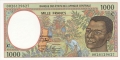 CentralAfricanStates 1000 Francs, 2000