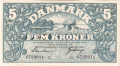 Denmark 5 Kroner, 1935