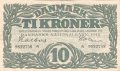 Denmark 10 Kroner, 1948
