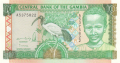 Gambia 10 Dalasis, (1996)