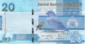 Gambia 20 Dalasis, 2020