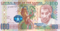 Gambia 100 Dalasis, (2013)