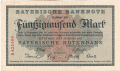 Germany 50,000 Mark, 15. 3.1923