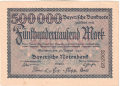 Germany 500,000 Mark, 18. 8.1923