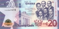 Ghana 20 Cedis,  4. 3.2019