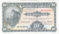 Gibraltar 10 Shillings, 2018