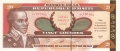 Haiti 20 Gourdes, 2001