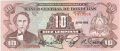 Honduras 10 Lemiras, 23. 6.1982