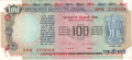 India 100 Rupees, (1979)